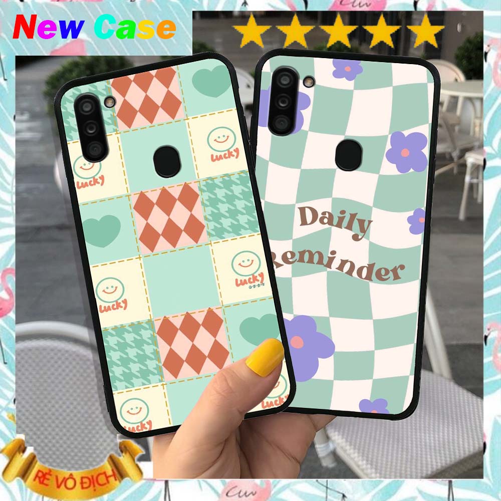 Ốp lưng Samsung A10s in hình caro good love cao cấp