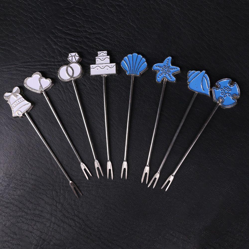 YIYU Nĩa Ăn Trái Cây Hình Đại Dương Phong Cách Mới