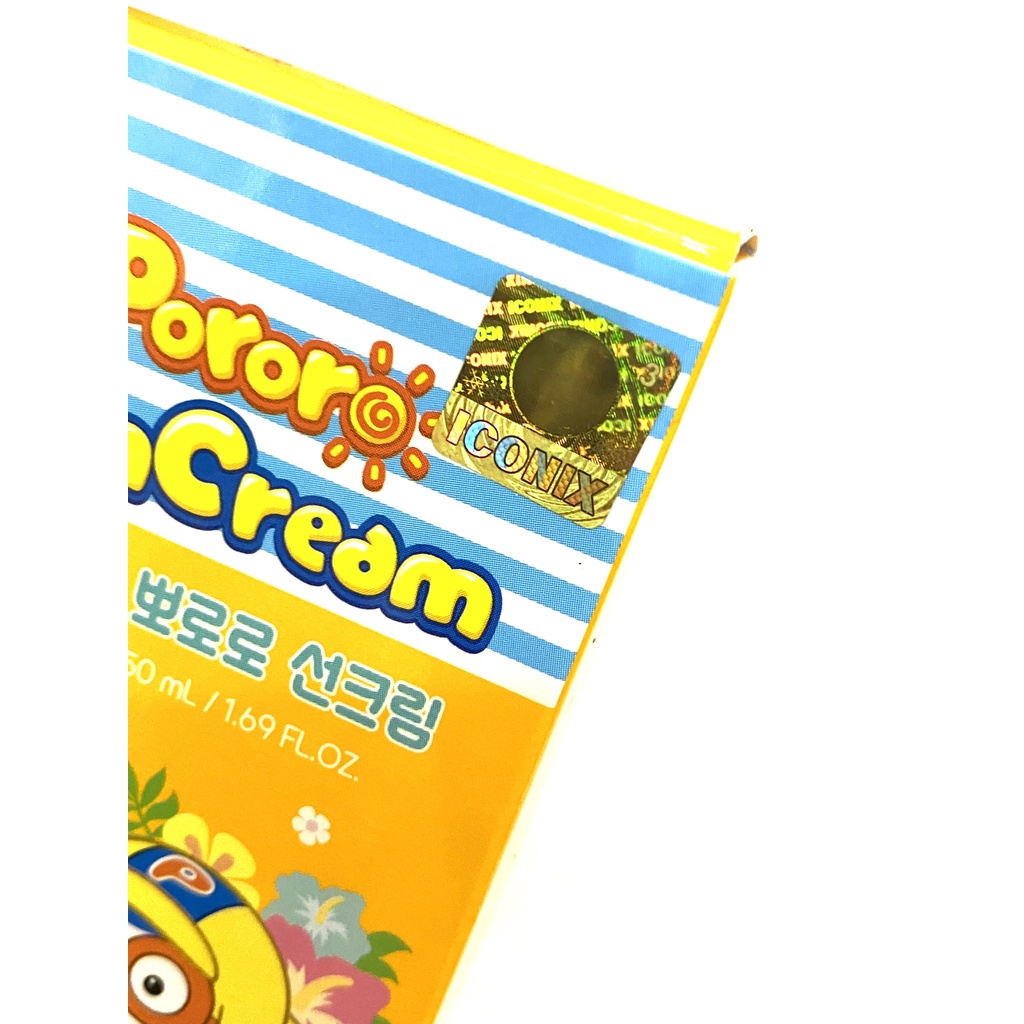 Kem Chống Nắng Cho Bé Pororo Sun Cream 50ml