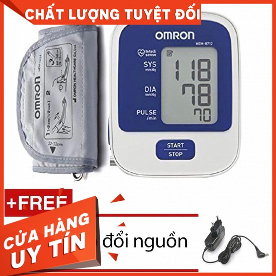 Máy Đo Huyết Áp Omron HEM -8712