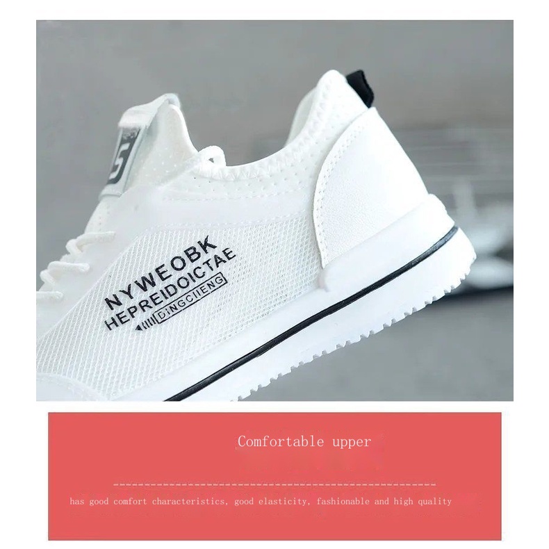 Giày Thể Thao Trắng Phối Lưới Thoáng Khí Thời Trang Mùa Hè Dành Cho Nữ S 2021