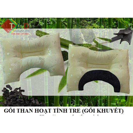 GỐI THAN HOẠT TÍNH TRE