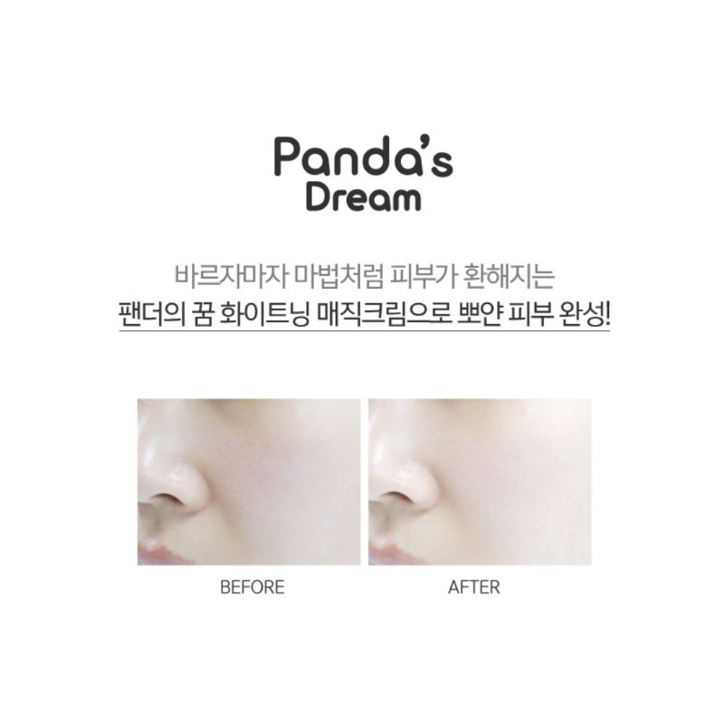 KEM DƯỠNG TRẮNG DA (Kem gấu mặt) TONYMOLY PANDA'S DREAM WHITE MAGIC CREAM