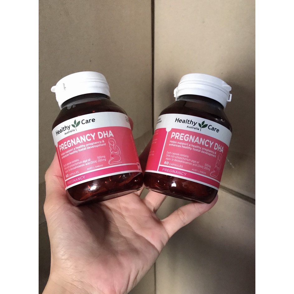 DHA cho bà bầu Pregnancy DHA Healthy Care 60 viên - HÀNG ÚC