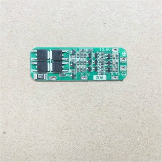 Mạch 3S 12.6V - 20A, sạc đầy tự ngắt và bảo vệ pin Li-ion 18650