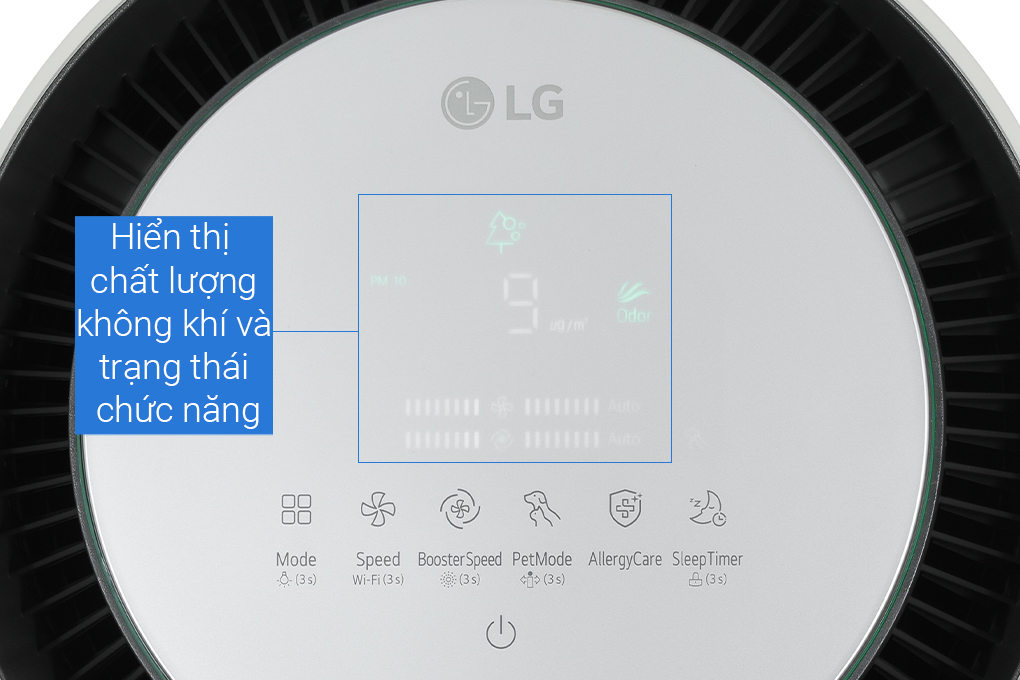Máy lọc không khí LG PuriCare360 Alpha PET 1 tầng - AS65GDBY0 - Hàng chính hãng
