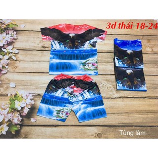 Combo 3 bộ đồ  cho bé trai từ 13-20kg