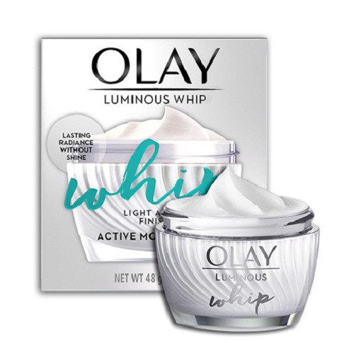 Kem Chống Lão Hóa mờ nám và tàn nhang da trắng sáng đều màu Olay Luminous Whip Active Moisturizer