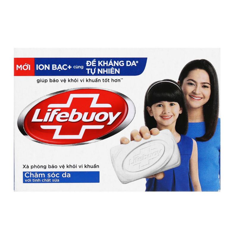Xà bông cục Lifebuoy hộp 90 gam