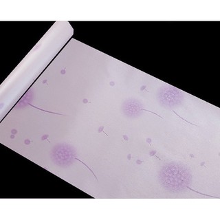 COMBO 5 M Decal giấy dán tường hoa bồ công anh tím khổ rộng 45cm