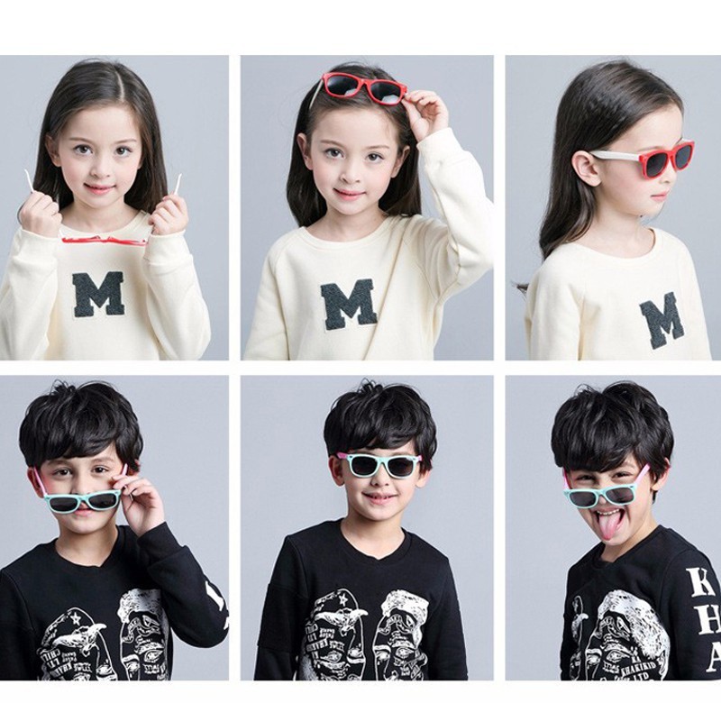 Kính mát gọng dẻo nhiều màu sắc siêu cute cho bé | BigBuy360 - bigbuy360.vn