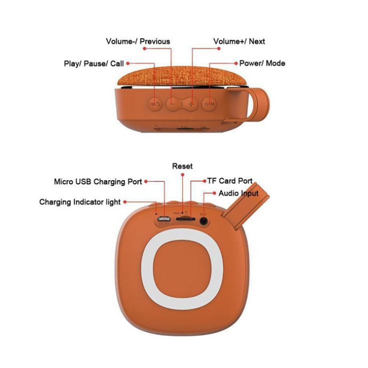 Loa Bluetooth X25 Mini Nhỏ Gọn Cầm Tay Sử Dụng 2h Bảo Hành 12 Tháng 1 Đổi 1 Trong 7 Ngày  - BENKA