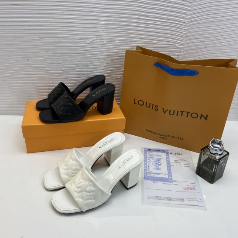 X(ẢNH THẬT) Guốc 8p Gót Vuông Quai Ngang Loại 1 Xịn Da Mềm Êm Fullbox Bill Túi Cao Cấp