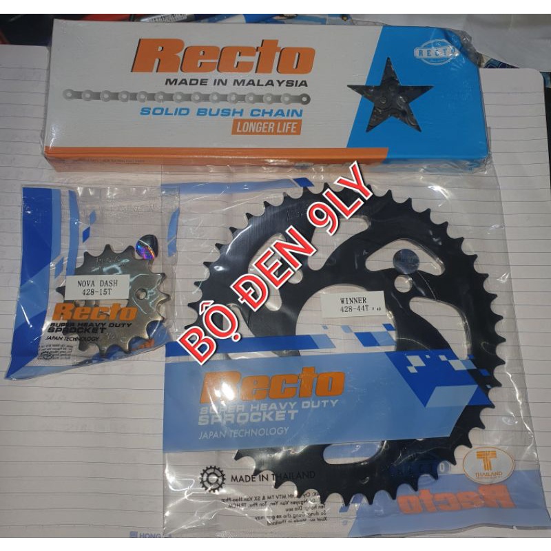 NHÔNG SÊN DĨA 9LY & 10LY SONIC 150/WINNER 150/WINNER X Recto Dĩa 36T 37T 38T 39T 40T 41T 42T 43T 44T 45T/13T 14T 15T 16T