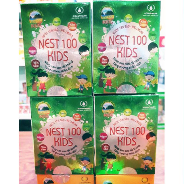 Combo 4 hủ yến sào NEST 100 KIDS