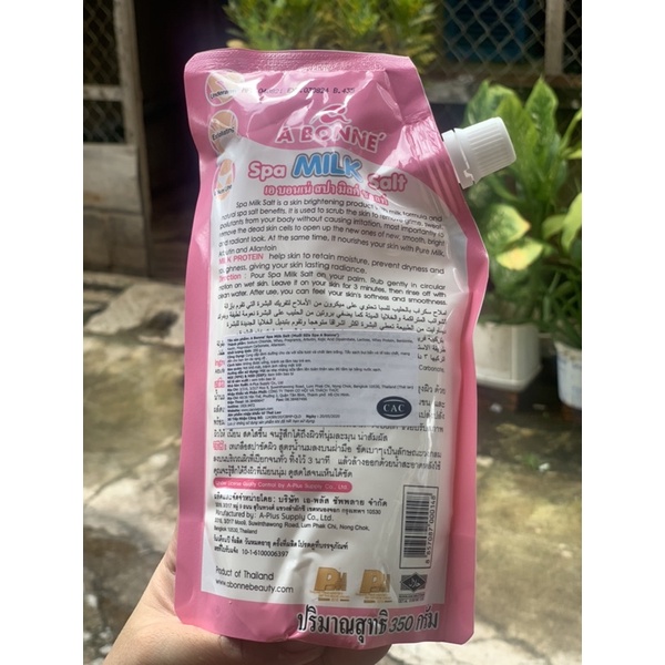 MUỐI TẮM BÒ SỮA THÁI LAN 350G