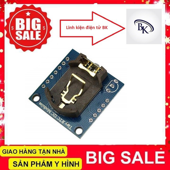 Module Thời Gian Thực DS1307 + 24C32 (RTC / I2C)