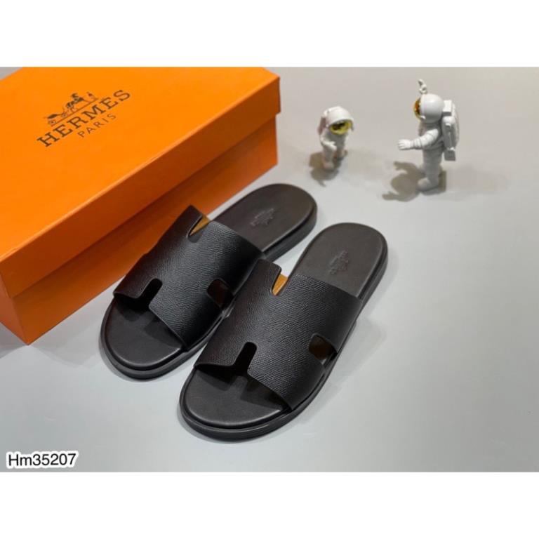 [Sẵn Hàng] Dép Nam HM Đế Cao Su Cao Cấp Full Box - Dép Lê HM Full Box Cho Nam