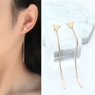 T016 bông tai dáng dài phong cách hàn quốc