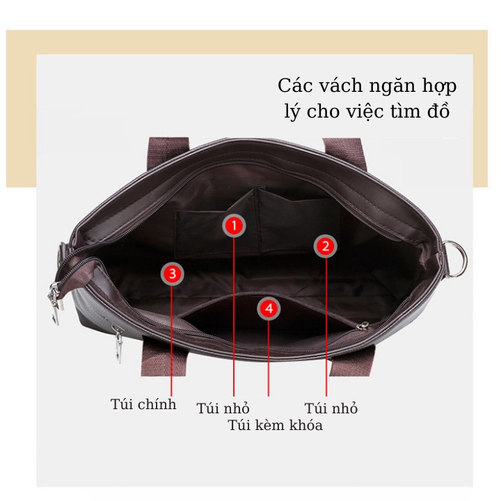 Cặp Da Nam Công Sở, Túi Xách Văn Phòng Cặp Đựng Chất Liệu Da Cao Cấp