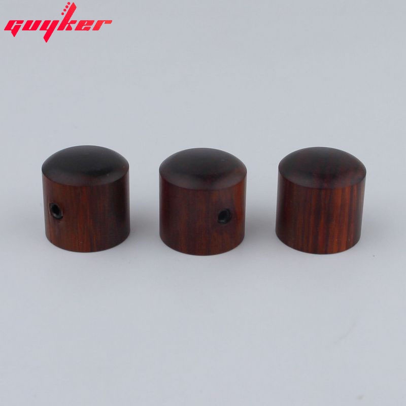 1 Nút Vặn Chiết Áp Cho Đàn Guitar Bass Đường Kính Trong 6MM Màu Đỏ/Đen/Nâu