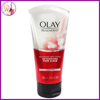 Sữa rửa mặt chống lảo hóa olay regenerist advanced anti aging detoxifyng pore scrub