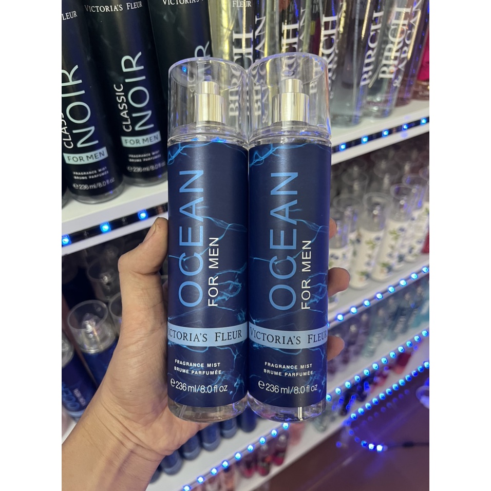 Body mist Xịt thơm cho Nam Ocean for Men 236ml Nam Tính, mát mẻ, Sang Trọng