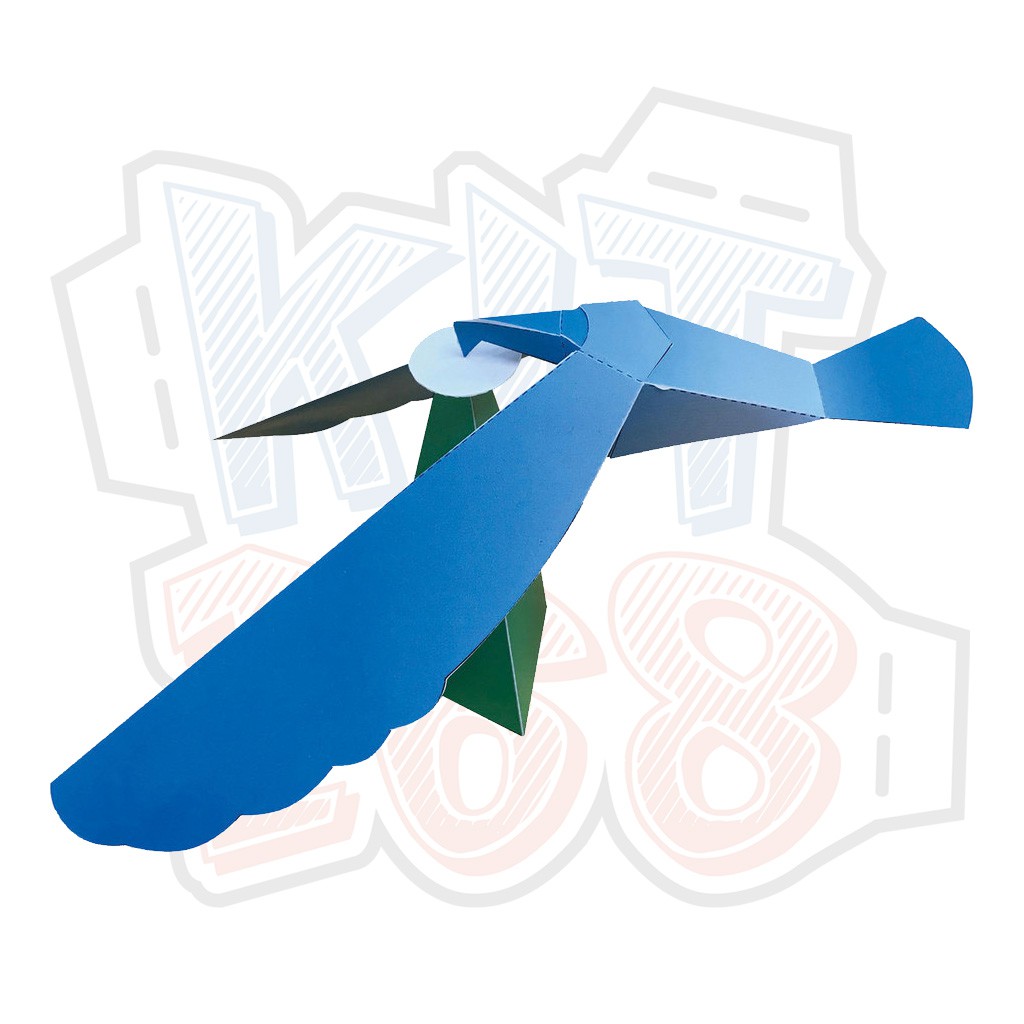 Mô hình giấy động vật Chim giữ thăng bằng