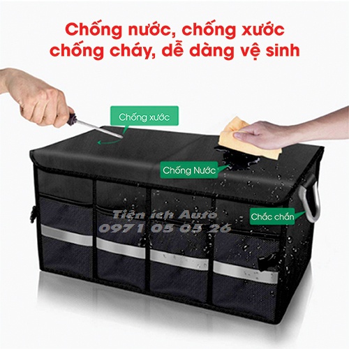 Thùng đựng đồ đa năng vải dù Oxford 1680D cao cấp xếp gọn, gấp gọn - Nhập khẩu chính hãng | tienich_auto