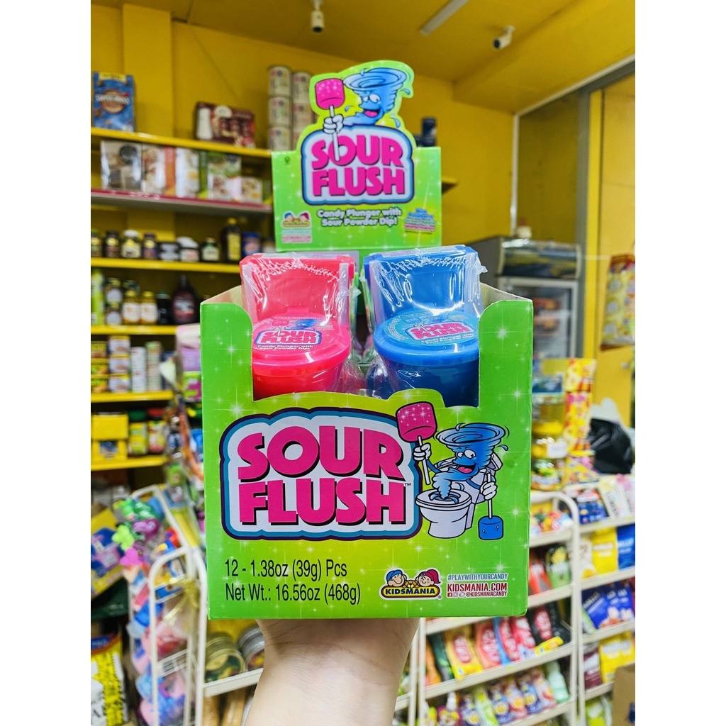 Kẹo Mút Bồn Cầu KIDSMANIA - SOUR FLUSH 39G