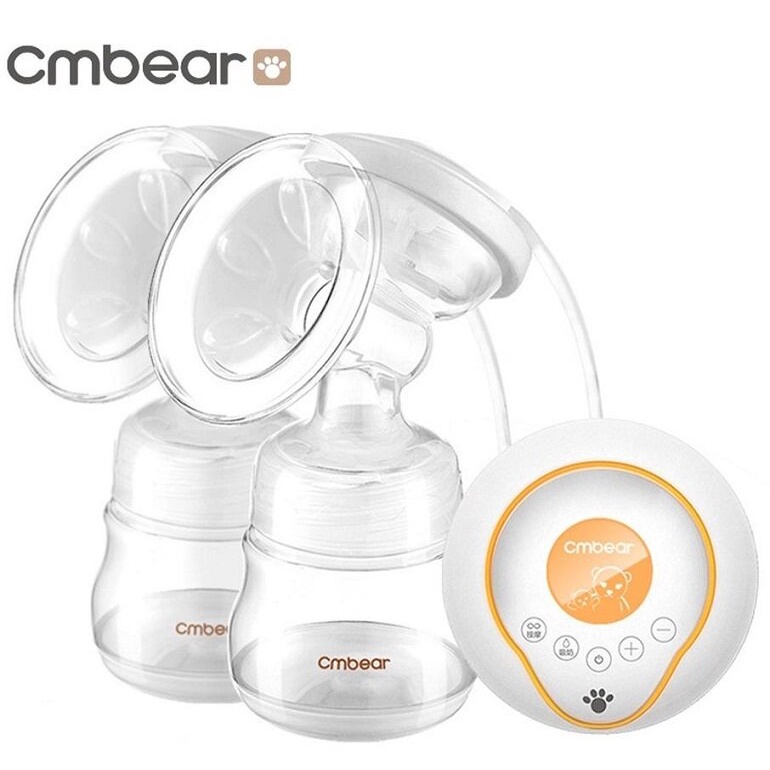 🌈CHÍNH HÃNG🌈 Máy hút sữa điện đôi Cmbear 9 cấp độ hút có matxa BH 12 tháng