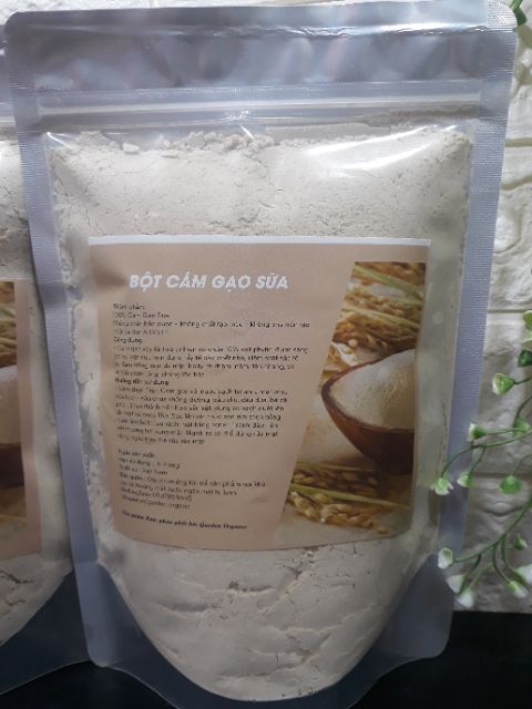 Bột cám gạo sữa nguyên chất 500GR | dưỡng trắng da, giảm mụn, mờ thâm nám, tắm trắng body, rửa mặt - BỘT NATURAL | BigBuy360 - bigbuy360.vn