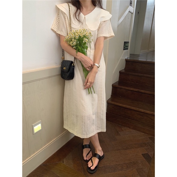 /Order/ Đầm midi Hàn Quốc đơn giản