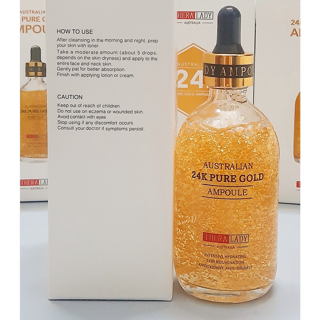 Serum vàng 24k Australian Pure Gold Ampoule 100ml của Úc