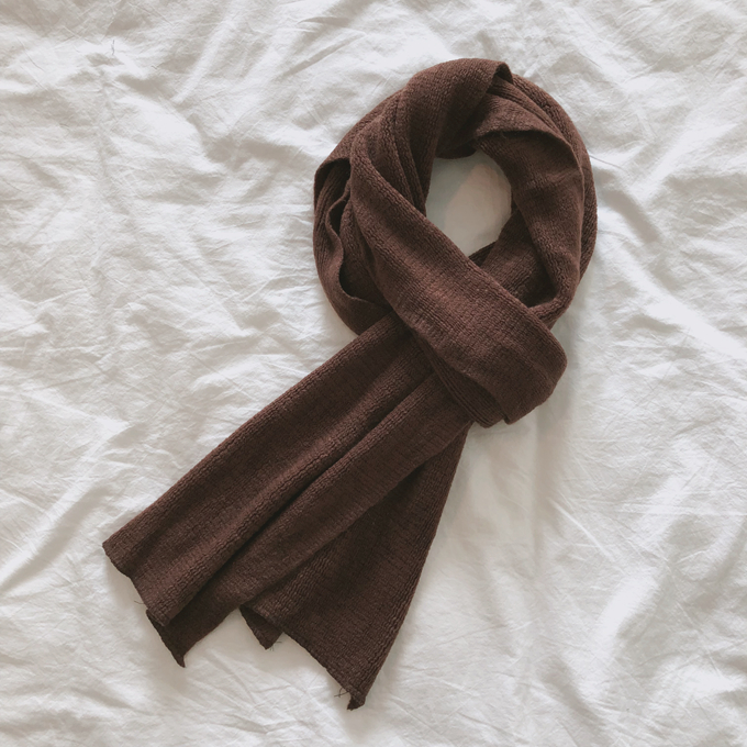 Khăn Choàng Cổ IFNICEFUTURE Màu Trơn Phong Cách Hàn Quốc Thời Trang Nam Nữ