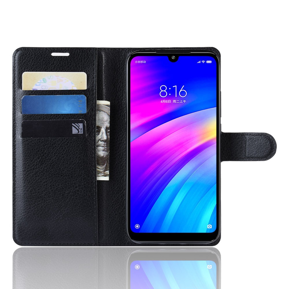 Bao Da Điện Thoại Nắp Lật Kèm Ngăn Đựng Thẻ Cho Xiaomi Redmi 7 6 Pro Redmi 5 Plus 5a 4a 6a Ốp