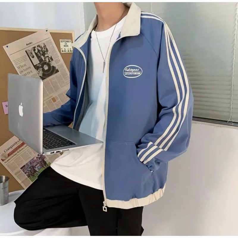 Áo khoác dù unisex nam nữ kiểu bomber bóng chày chống nắng thêu logo thời trang ulzzang, áo khoác gió nam
