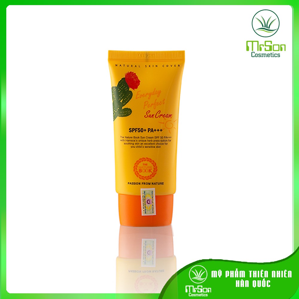 Kem chống nắng Everyay Perfect Sun Cream The Nature Book Hàn Quốc 70g