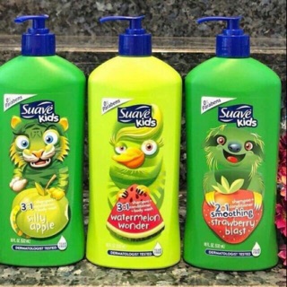 Sữa tắm gội toàn thân Suave kids 3 in 1 532ml