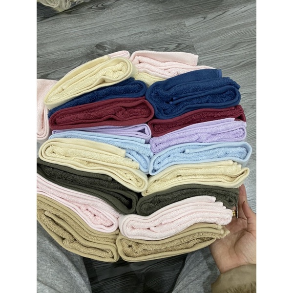 KHĂn uni dư 50x100cm combo 2c/99k