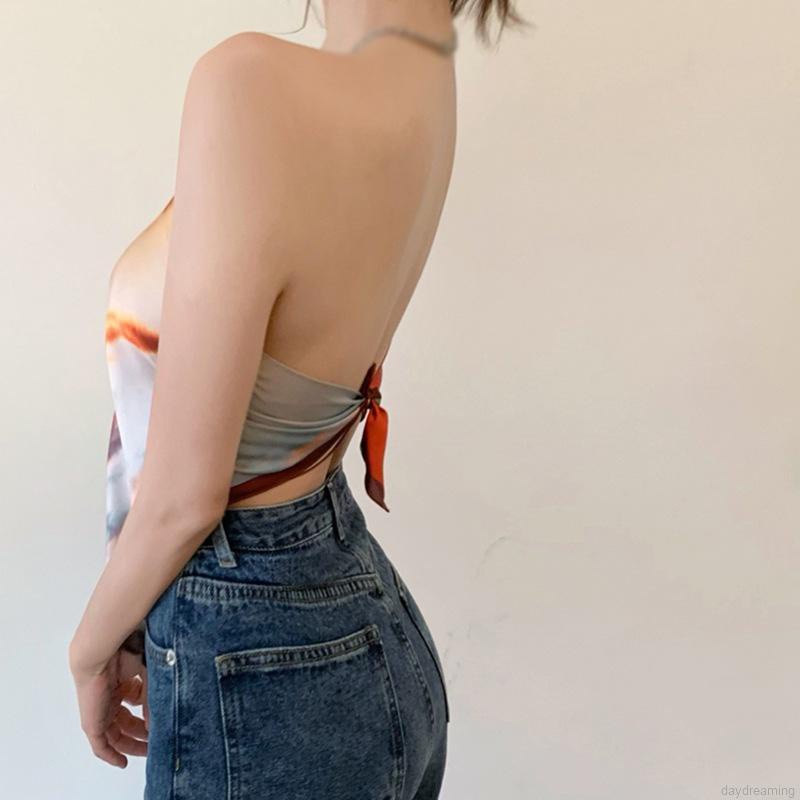 Áo Hai Dây Bằng Vải Lụa Satin Đa Chức Năng Thời Trang Sành Điệu Cho Nữ | BigBuy360 - bigbuy360.vn