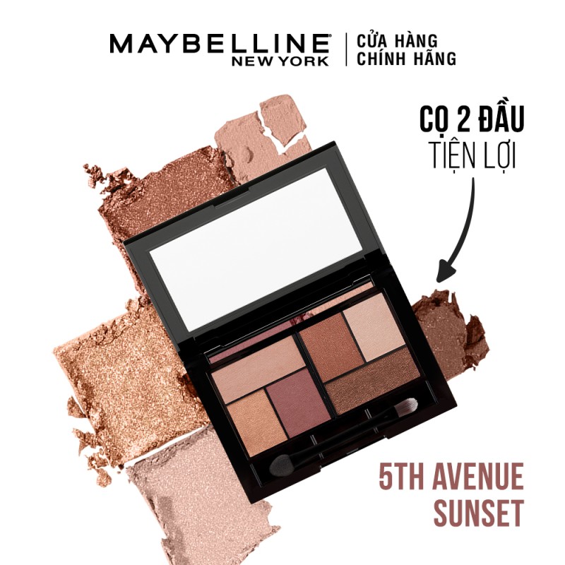 Bảng Phấn Mắt Maybelline New York 6 Màu The City Mini Palette 6.1g | BigBuy360 - bigbuy360.vn