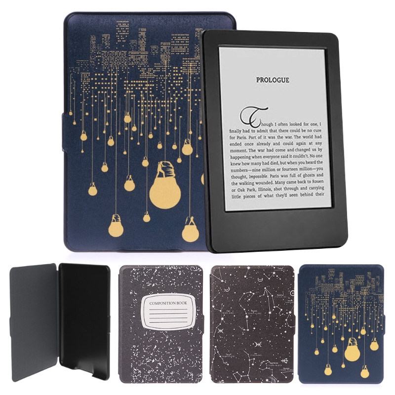 ★PC♣ Leather Protective Cover Case Tablet Stand For A-mazon Kindle Paperwhite 1/2/3