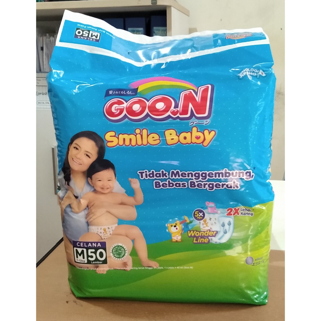 Goon Quần Tã Em Bé Size S-40 M-50 L-44 Xl-38 Chất Lượng Cao