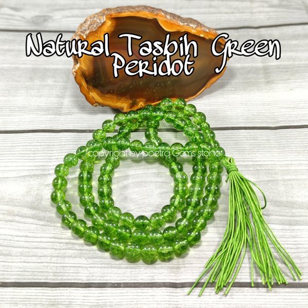 Đá Peridot Tự Nhiên Màu Xanh Lá Cây