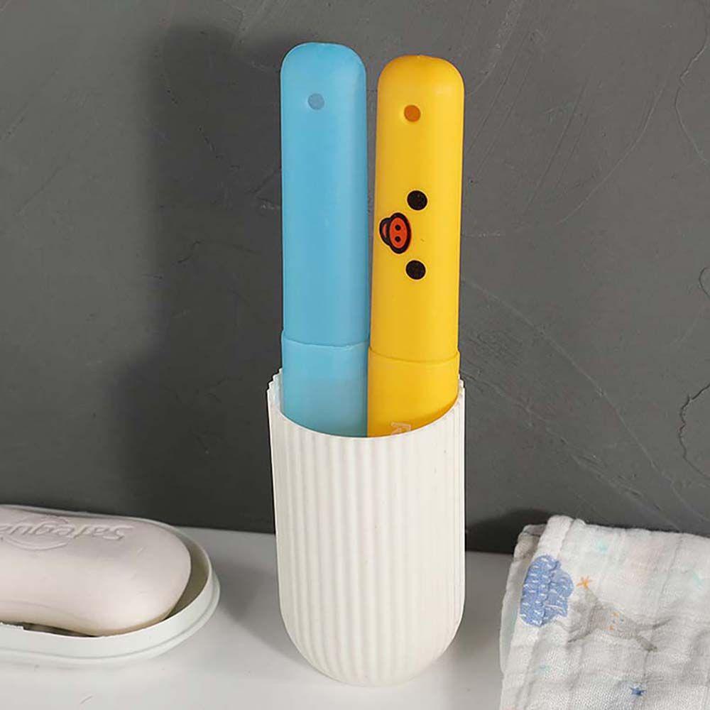 Bộ 5 Cái Giá Đỡ Bàn Chải Đánh Răng Du Lịch Tiện Lợi