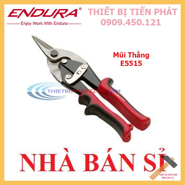 Kềm Cắt Thiết, Kìm Cắt Tôn ENDURA 10&quot; Mũi Phải E5517 - Mũi Trái E5516 - Mũi Thẳng E5515 Cao Cấp Thép CRV (Nhập Khẩu USA)