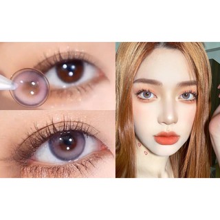 [Hàng mới về] Kính áp tròng CLAMIDO màu tím 14.0mm (0-8.00)
