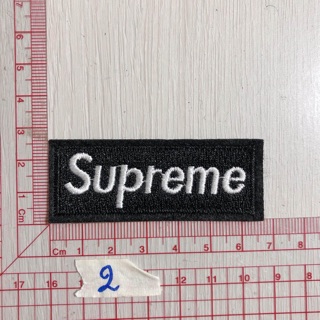Sticker hình ủi logo supreme kiểu