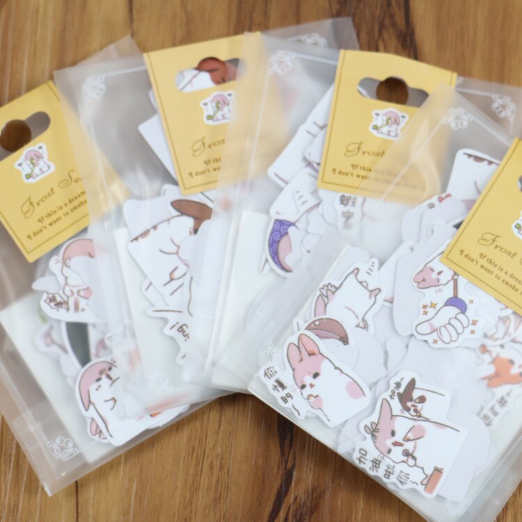 Set 40 Miếng Dán Trang Trí Đáng Yêu Xinh Xắn